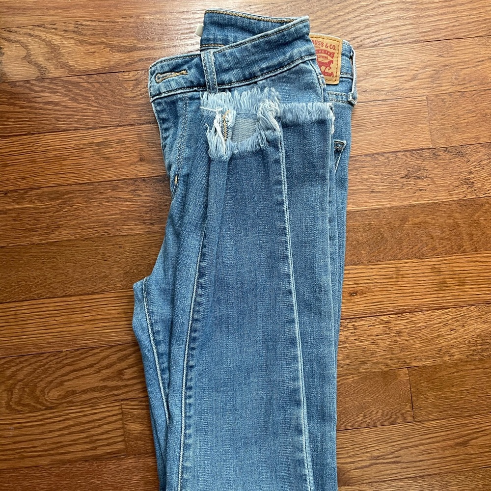 Levi's high rise skinny 721